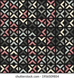 Abstract Geometric Pattern generative computational art illustration