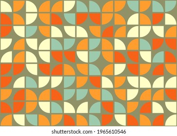 Abstract Geometric Pattern generative computational art illustration