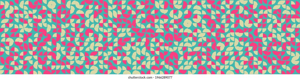Abstract Geometric Pattern generative computational art illustration