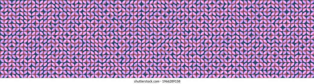 Abstract Geometric Pattern generative computational art illustration