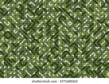 Abstract Geometric Pattern generative computational art illustration