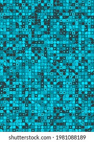 Abstract Geometric Pattern generative computational art illustration