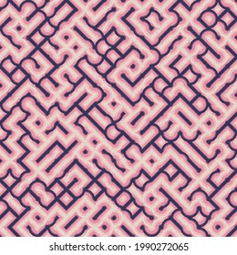 Abstract Geometric Pattern generative computational art illustration
