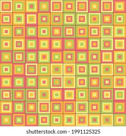 Abstract Geometric Pattern generative computational art illustration