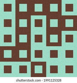 Abstract Geometric Pattern generative computational art illustration