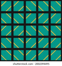 Abstract Geometric Pattern generative computational art illustration