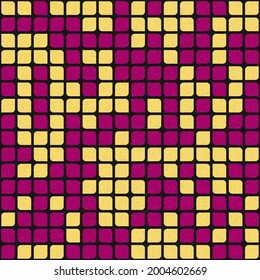 Abstract Geometric Pattern generative computational art illustration