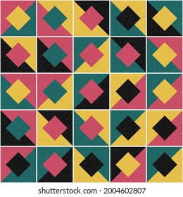 Abstract Geometric Pattern generative computational art illustration