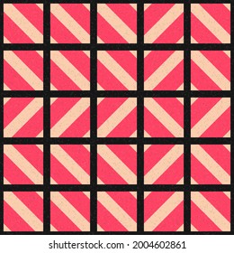 Abstract Geometric Pattern generative computational art illustration