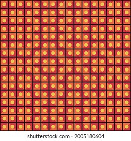 Abstract Geometric Pattern generative computational art illustration