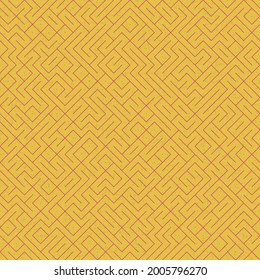 Abstract Geometric Pattern generative computational art illustration