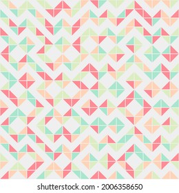 Abstract Geometric Pattern generative computational art illustration