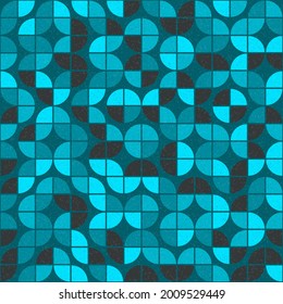 Abstract Geometric Pattern generative computational art illustration
