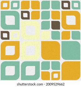 Abstract Geometric Pattern generative computational art illustration