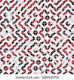 Abstract Geometric Pattern generative computational art illustration