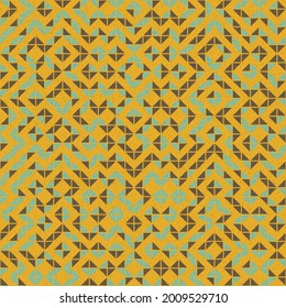 Abstract Geometric Pattern generative computational art illustration