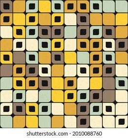Abstract Geometric Pattern generative computational art illustration