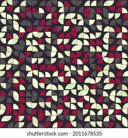 Abstract Geometric Pattern generative computational art illustration