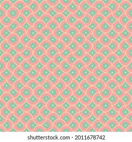 Abstract Geometric Pattern generative computational art illustration