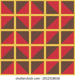 Abstract Geometric Pattern generative computational art illustration