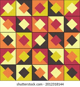 Abstract Geometric Pattern generative computational art illustration