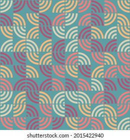 Abstract Geometric Pattern generative computational art illustration
