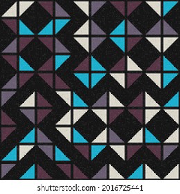 Abstract Geometric Pattern generative computational art illustration