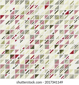 Abstract Geometric Pattern generative computational art illustration