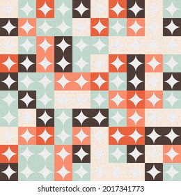 Abstract Geometric Pattern generative computational art illustration