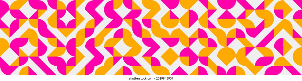 Abstract Geometric Pattern generative computational art illustration