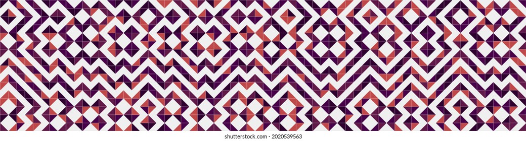 Abstract Geometric Pattern generative computational art illustration