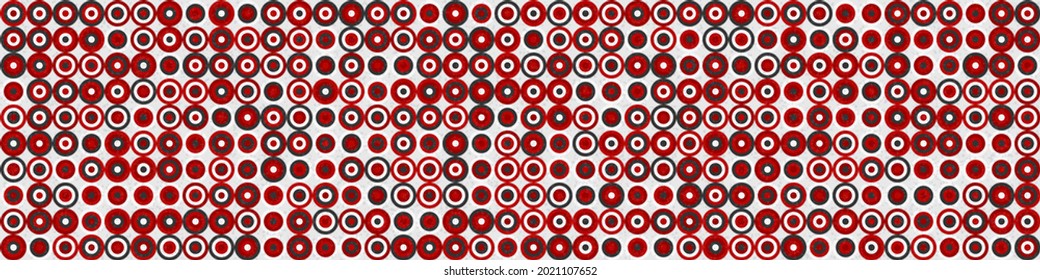 Abstract Geometric Pattern generative computational art illustration