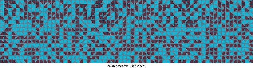 Abstract Geometric Pattern generative computational art illustration