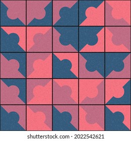 Abstract Geometric Pattern generative computational art illustration