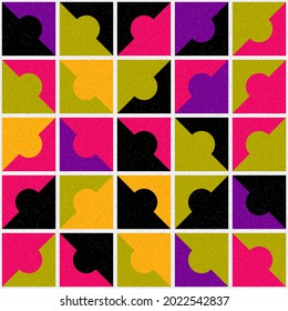 Abstract Geometric Pattern generative computational art illustration