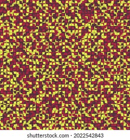 Abstract Geometric Pattern generative computational art illustration