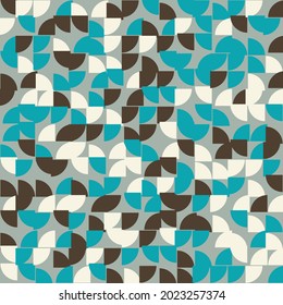 Abstract Geometric Pattern generative computational art illustration