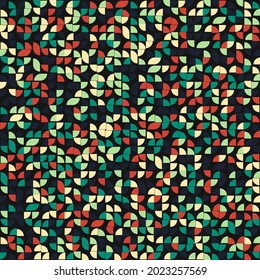 Abstract Geometric Pattern generative computational art illustration