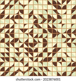 Abstract Geometric Pattern generative computational art illustration