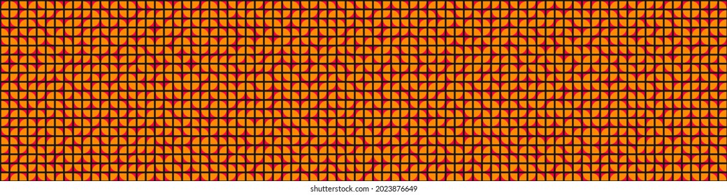 Abstract Geometric Pattern generative computational art illustration