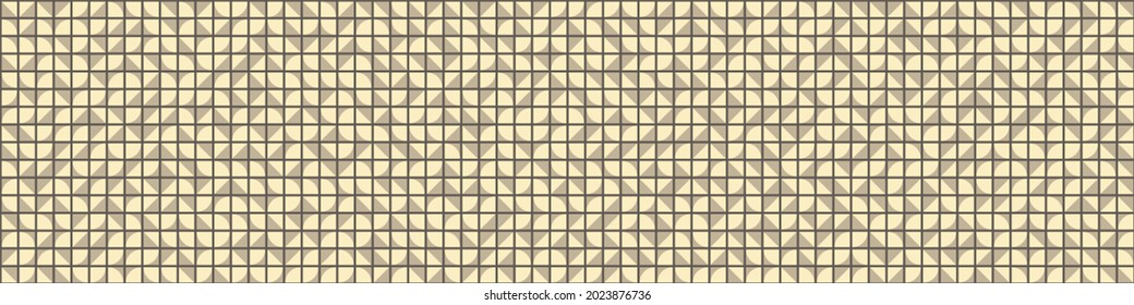 Abstract Geometric Pattern generative computational art illustration
