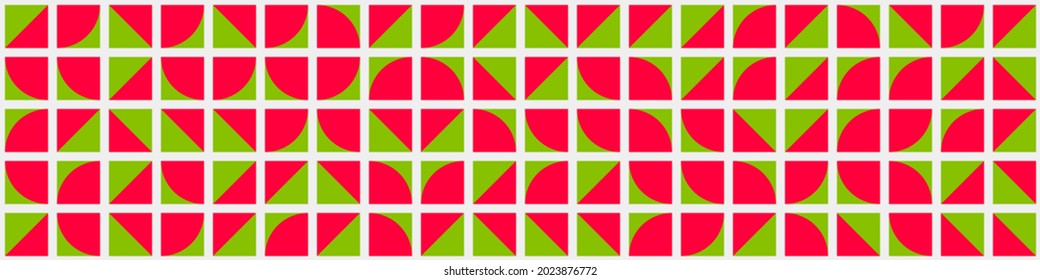 Abstract Geometric Pattern generative computational art illustration