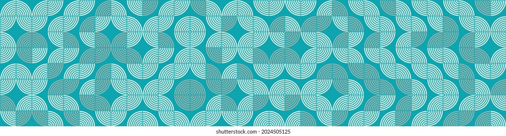 Abstract Geometric Pattern generative computational art illustration