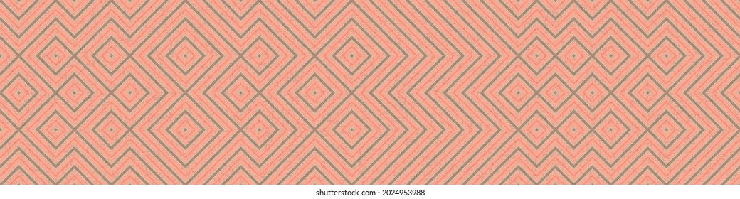 Abstract Geometric Pattern generative computational art illustration