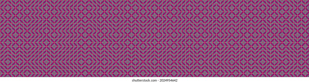 Abstract Geometric Pattern generative computational art illustration