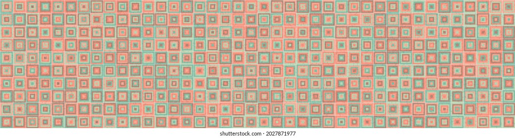 Abstract Geometric Pattern generative computational art illustration