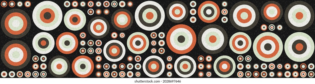 Abstract Geometric Pattern generative computational art illustration