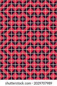 Abstract Geometric Pattern generative computational art illustration