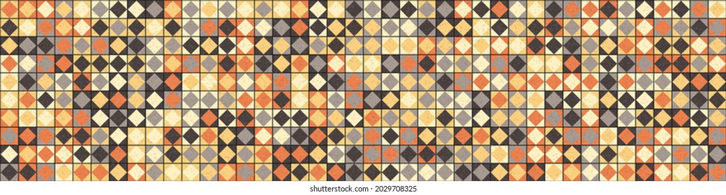 Abstract Geometric Pattern generative computational art illustration