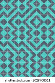 Abstract Geometric Pattern generative computational art illustration
